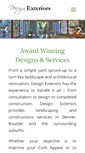 Mobile Screenshot of designexteriors.com